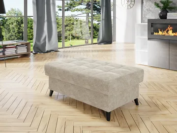 Amshyttan Fotskammel 106 cm - Beige - Møbler - Stoler & lenestoler - Krakk - Puff