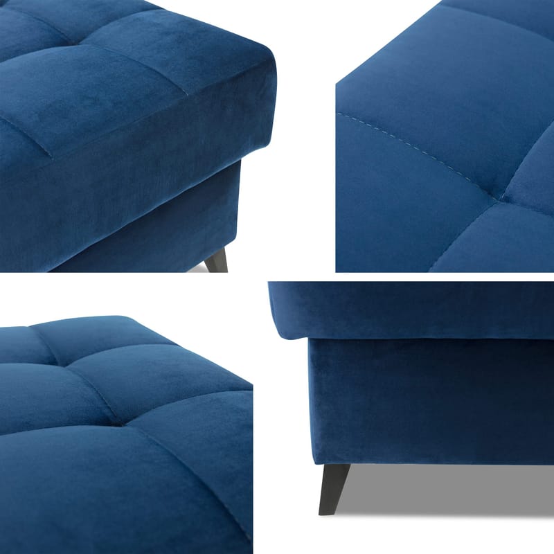 Amshyttan Fotskammel 106 cm - Blå - Møbler - Stoler & lenestoler - Krakk - Fotskammel