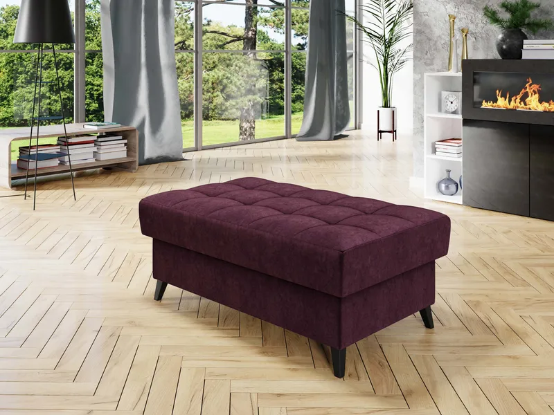 Amshyttan Fotskammel 106 cm - Lilla - Møbler - Stoler & lenestoler - Krakk - Fotskammel