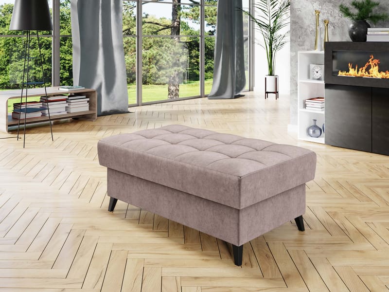 Amshyttan Fotskammel 106 cm - Rosa - Møbler - Stoler & lenestoler - Krakk - Fotskammel