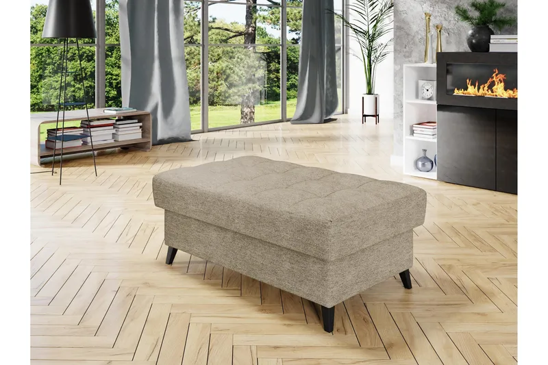 Amshyttan Puff - Beige - Møbler - Stoler & lenestoler - Krakk - Puff