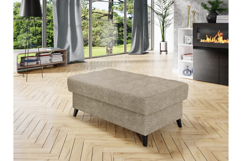 Amshyttan Puff - Beige - Møbler - Stoler & lenestoler - Krakk - Puff