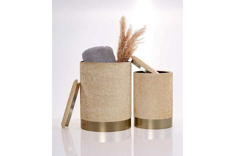 Angola Puff - Beige - Møbler - Stoler & lenestoler - Krakk - Puff