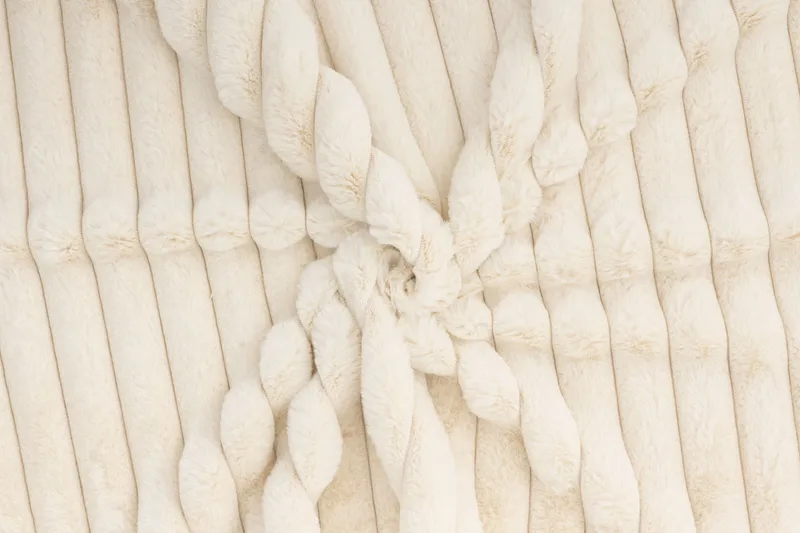 Arken Lyx Rektangulær Fotskammel i Manchester - Beige - Møbler - Stoler & lenestoler - Krakk - Fotskammel