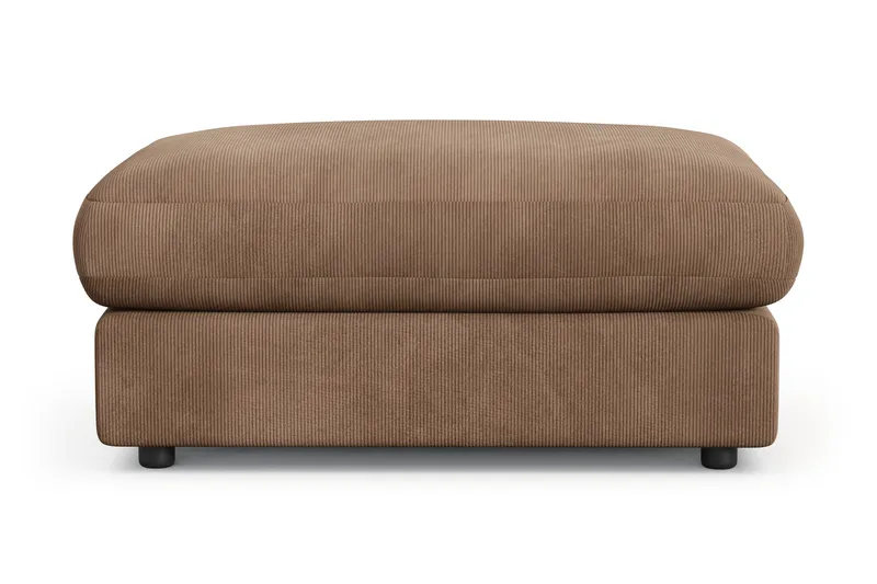 Arken Lyx Rektangulær Fotskammel i Manchester - Brun - Møbler - Stoler & lenestoler - Krakk - Fotskammel