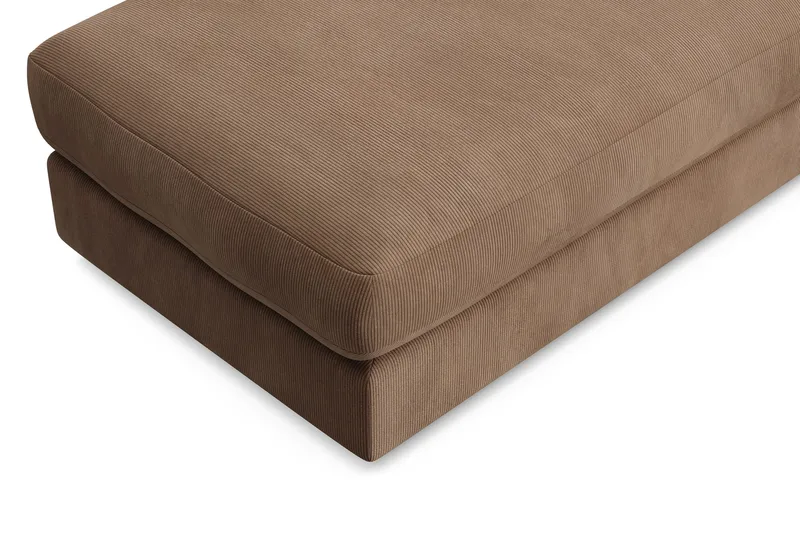 Arken Lyx Rektangulær Fotskammel i Manchester - Brun - Møbler - Stoler & lenestoler - Krakk - Fotskammel