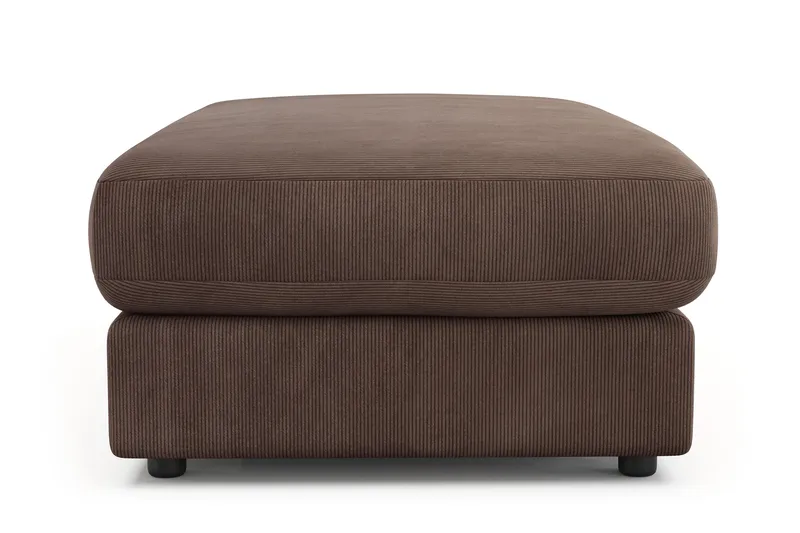 Arken Lyx Rektangulær Fotskammel i Manchester - Brun - Møbler - Stoler & lenestoler - Krakk - Fotskammel