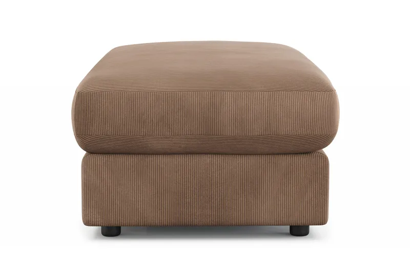 Arken Lyx Rektangulær Fotskammel i Manchester - Brun - Møbler - Stoler & lenestoler - Krakk - Fotskammel