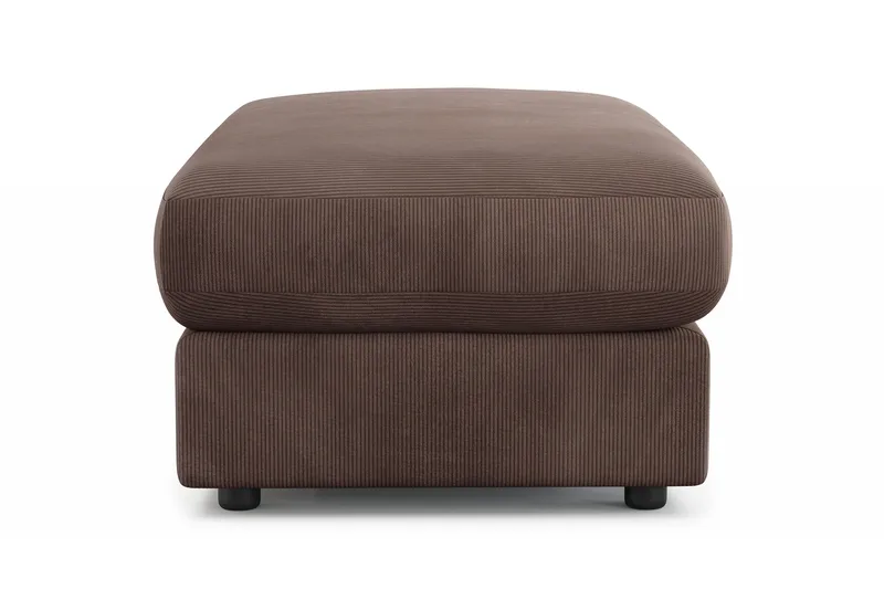 Arken Lyx Rektangulær Fotskammel i Manchester - Brun - Møbler - Stoler & lenestoler - Krakk - Fotskammel