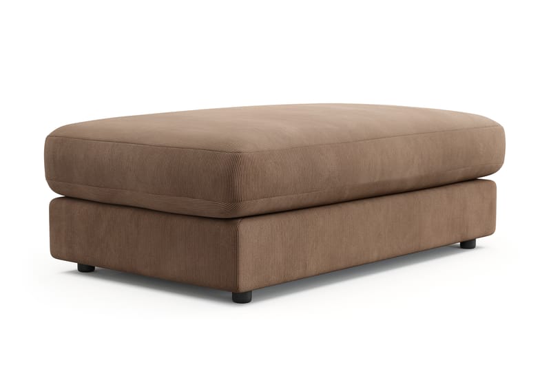 Arken Lyx Rektangulær Fotskammel i Manchester - Brun - Møbler - Stoler & lenestoler - Krakk - Fotskammel