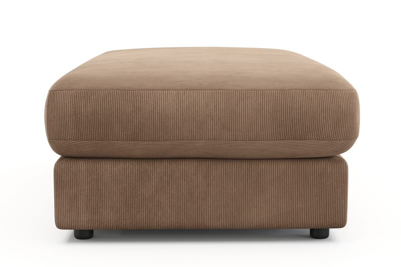 Arken Lyx Rektangulær Fotskammel i Manchester - Brun - Møbler - Stoler & lenestoler - Krakk - Fotskammel