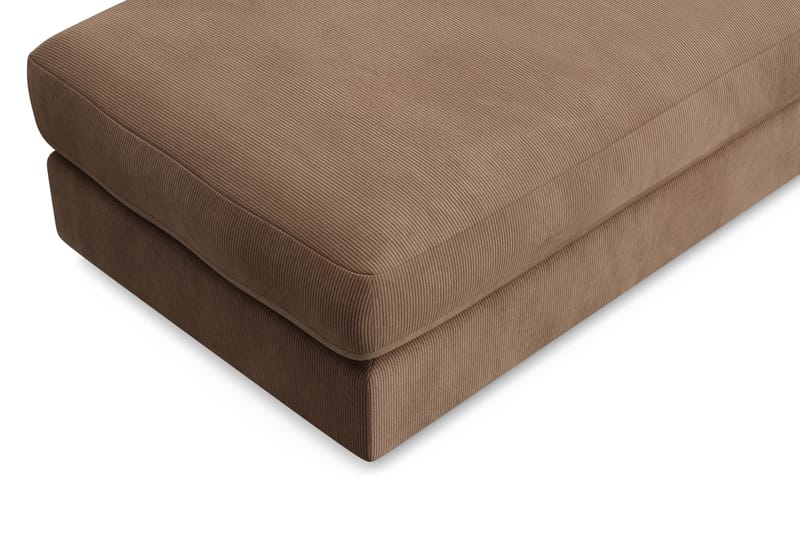 Arken Lyx Rektangulær Fotskammel i Manchester - Brun - Møbler - Stoler & lenestoler - Krakk - Fotskammel