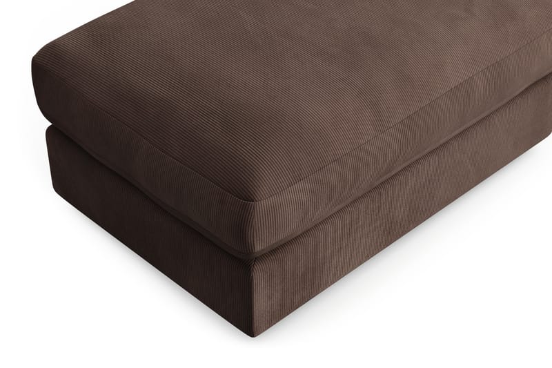 Arken Lyx Rektangulær Fotskammel i Manchester - Brun - Møbler - Stoler & lenestoler - Krakk - Fotskammel