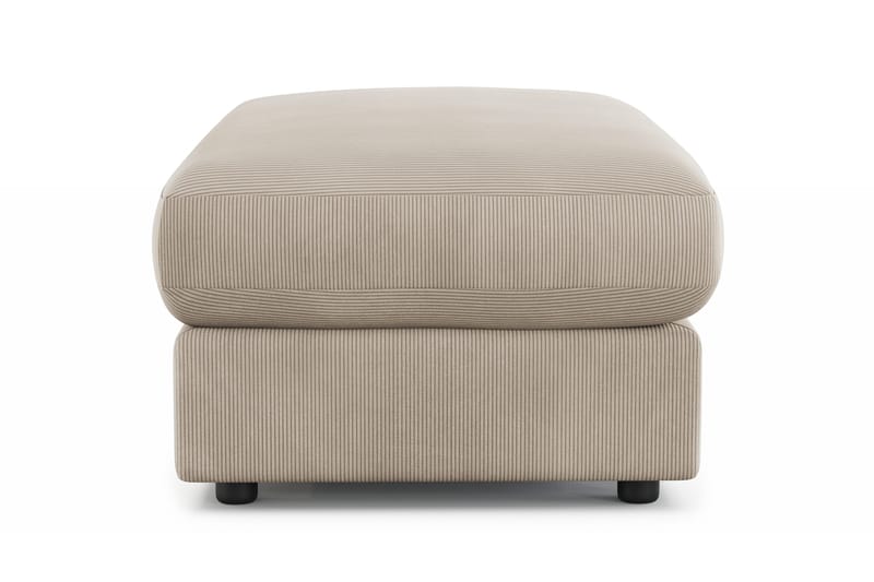Arken Lyx Rektangulær Fotskammel i Manchester - Greige - Møbler - Stoler & lenestoler - Krakk - Fotskammel