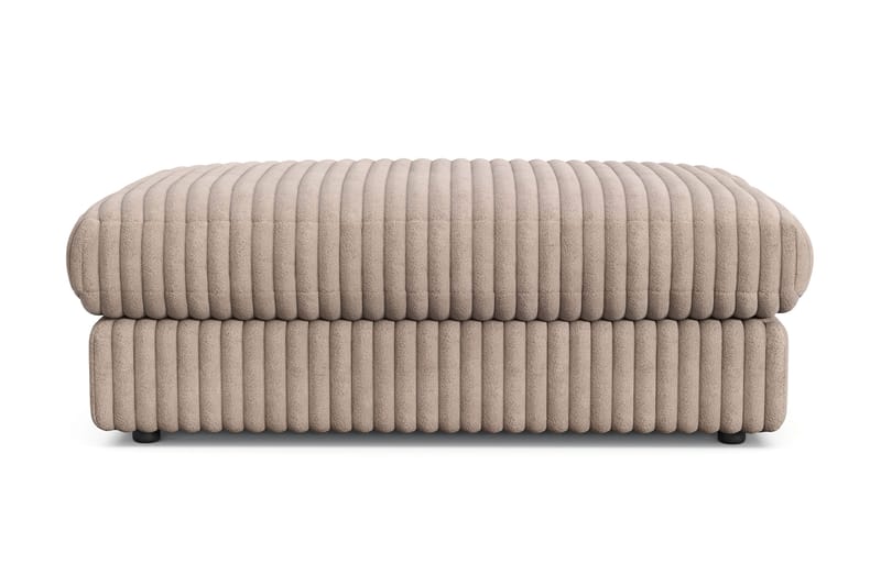 Arken Lyx Rektangulær Fotskammel i Manchester, Greige