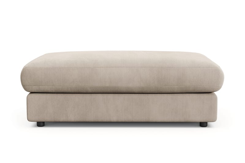 Arken Lyx Rektangulær Fotskammel i Manchester, Greige