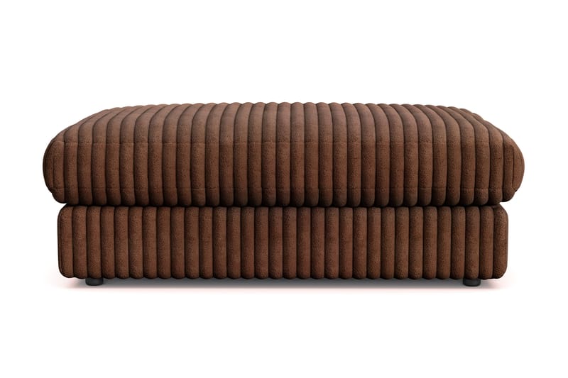 Arken Lyx Rektangulær Fotskammel i Manchester, Mørkebrun