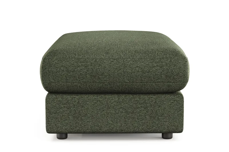 Arken Lyx Rektangulær Fotskammel i stoff - Grön - Møbler - Stoler & lenestoler - Krakk - Fotskammel