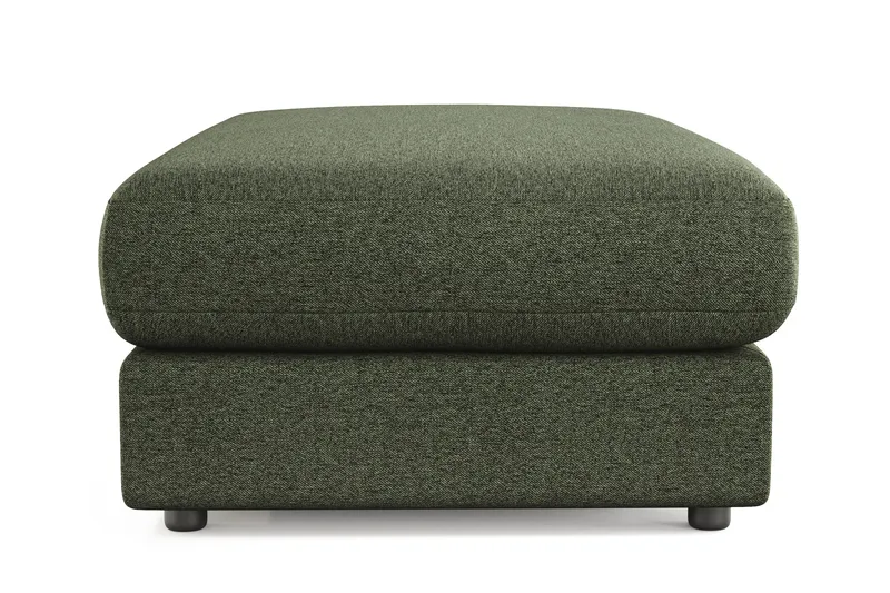 Arken Lyx Rektangulær Fotskammel i stoff - Grön - Møbler - Stoler & lenestoler - Krakk - Fotskammel