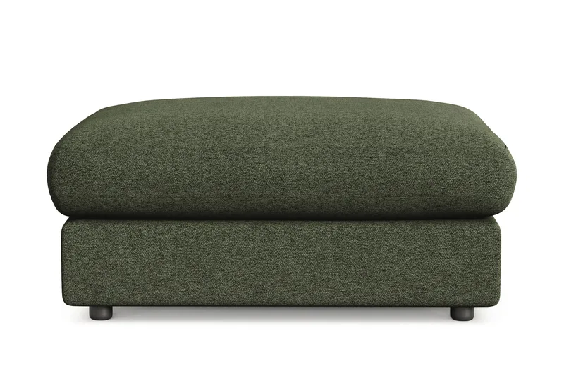 Arken Lyx Rektangulær Fotskammel i stoff - Grön - Møbler - Stoler & lenestoler - Krakk - Fotskammel