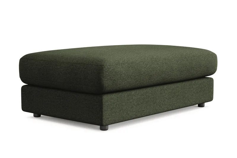 Arken Lyx Rektangulær Fotskammel i stoff - Grön - Møbler - Stoler & lenestoler - Krakk - Fotskammel