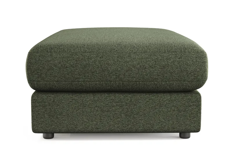 Arken Lyx Rektangulær Fotskammel i stoff - Grön - Møbler - Stoler & lenestoler - Krakk - Fotskammel