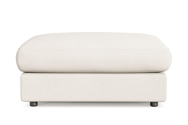 Arken Lyx Rektangulær Fotskammel i stoff - Lys beige - Møbler - Stoler & lenestoler - Krakk - Fotskammel