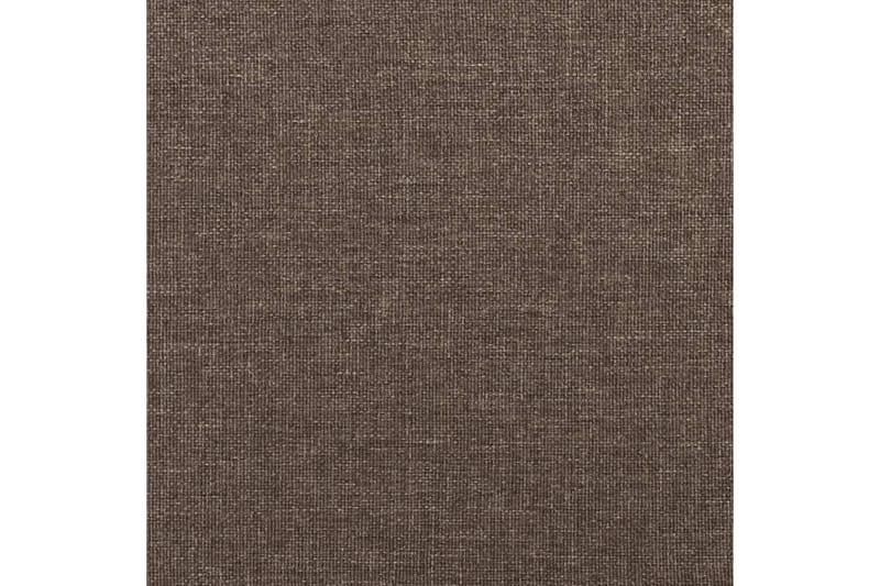 beBasic Fotskammel gråbrun 60x60x39 cm stoff - Taupe - Fotskammel