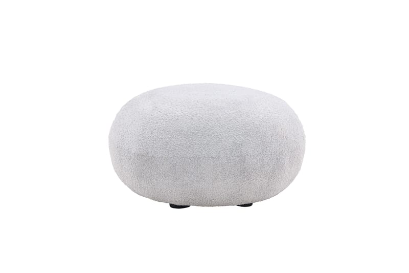 BOLOGNA Fotskammel - Lys grå - Møbler - Stoler & lenestoler - Krakk - Fotskammel