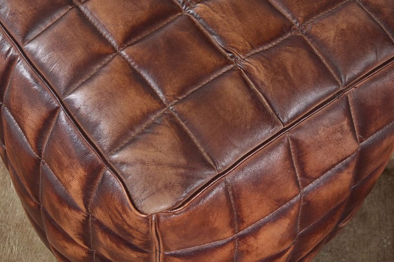 Brandan Sittepuff - Brun - Møbler - Stoler & lenestoler - Krakk