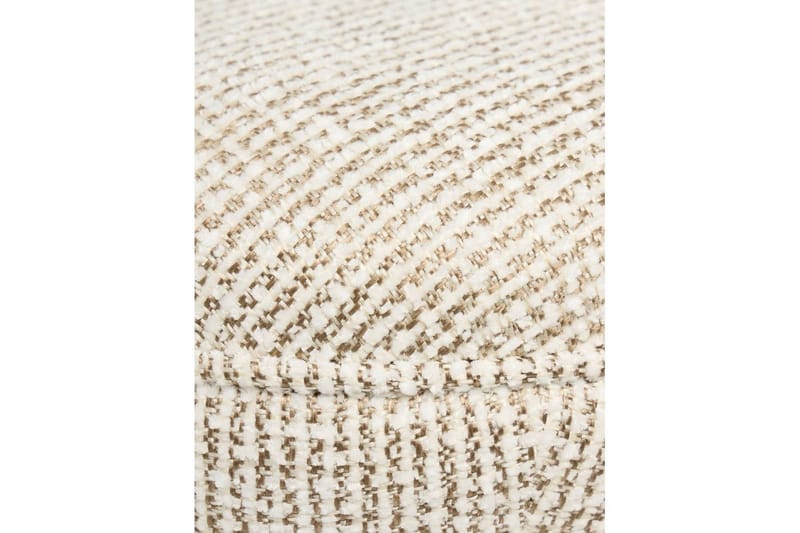 Brenric Howard fotpall 38 cm - Krem/Valnøtt - Møbler - Stoler & lenestoler - Krakk - Fotskammel