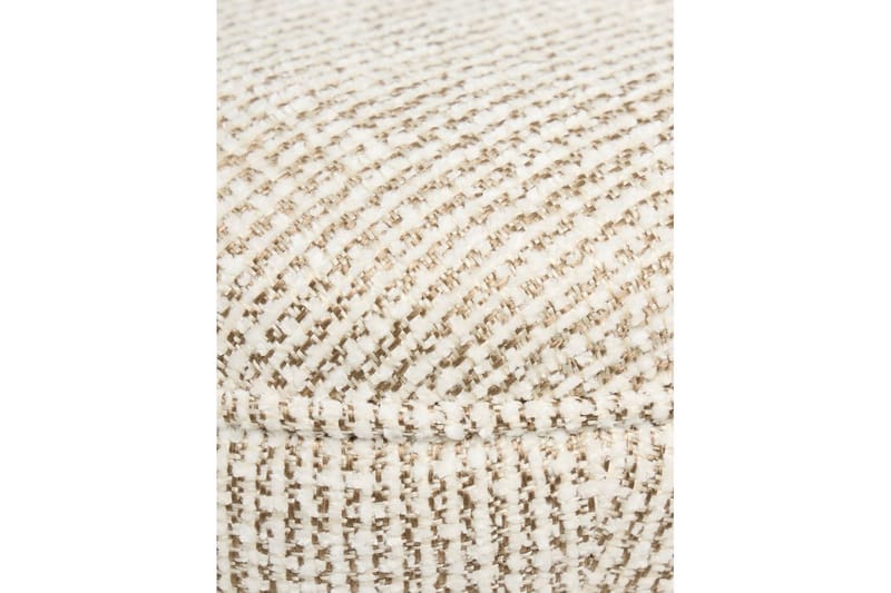 Brenric Howard fotpall 38 cm - Krem/Valnøtt - Møbler - Stoler & lenestoler - Krakk - Fotskammel