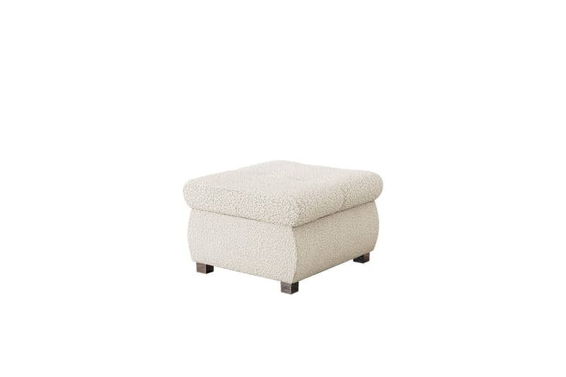 Cerys Fotpall 60 cm - Beige - Møbler - Stoler & lenestoler - Krakk - Fotskammel