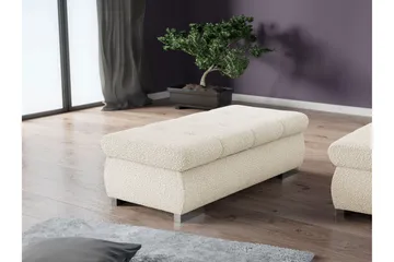 Cerys Fotpall 60 cm - Beige - Møbler - Stoler & lenestoler - Krakk - Fotskammel
