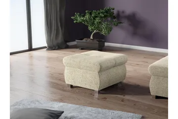 Cerys Fotpall 60 cm - Beige - Møbler - Stoler & lenestoler - Krakk - Fotskammel