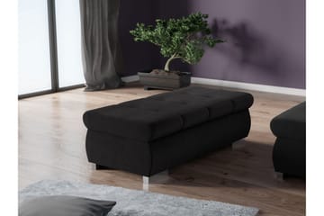 Cerys Fotpall 60 cm - Svart - Møbler - Stoler & lenestoler - Krakk - Fotskammel