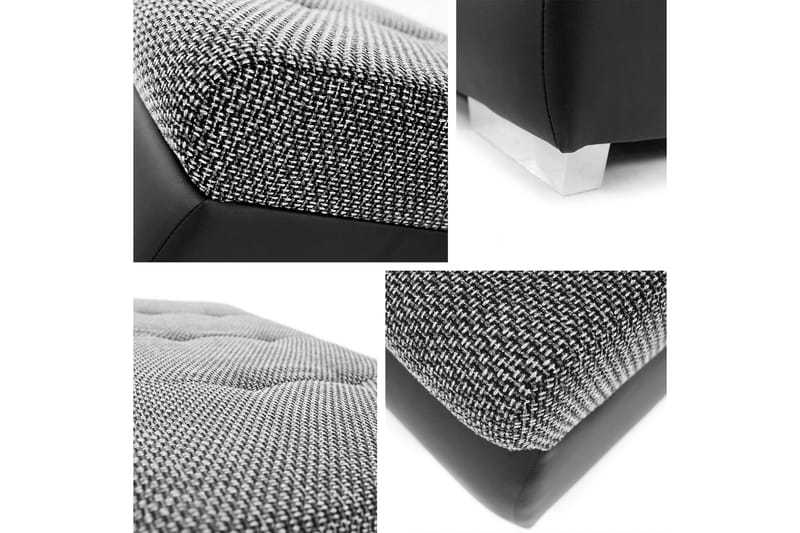 Cerys Fotpall 60 cm - Svart - Møbler - Stoler & lenestoler - Krakk - Fotskammel