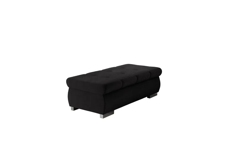 Cerys Fotpall 60 cm - Svart - Møbler - Stoler & lenestoler - Krakk - Fotskammel