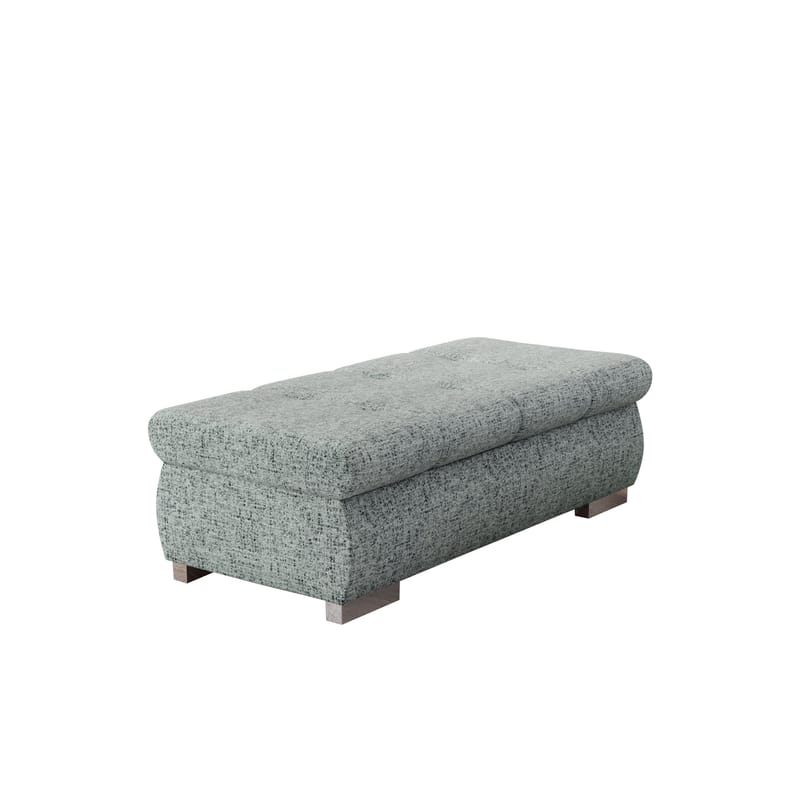 Cerys Fotskammel 120 cm - Grå - Møbler - Stoler & lenestoler - Krakk - Fotskammel