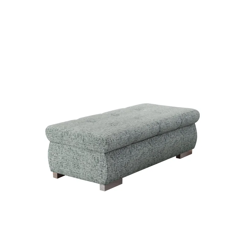 Cerys Fotskammel 120 cm, Grå