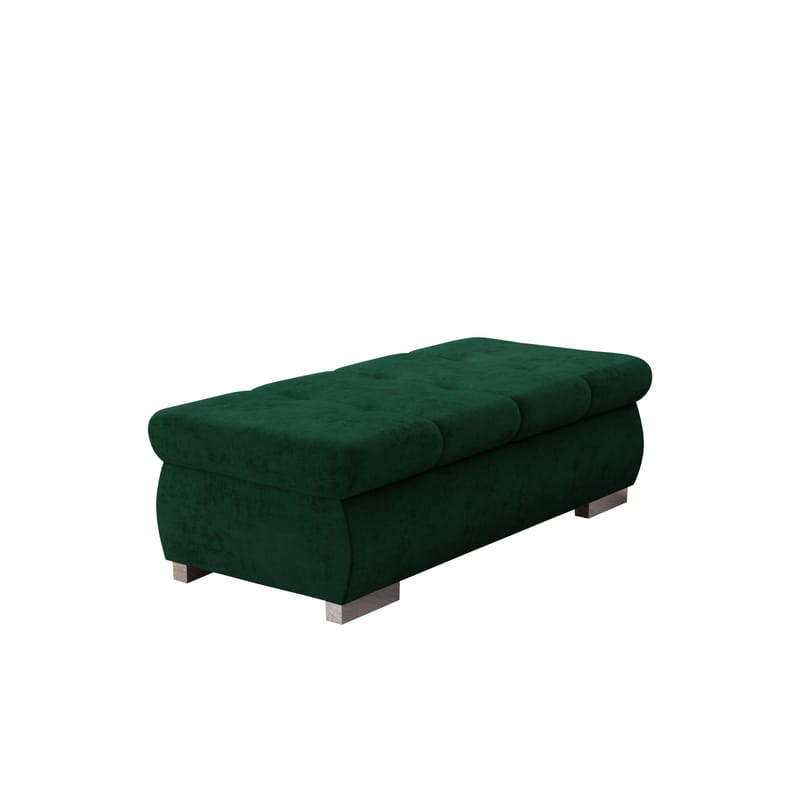 Cerys Fotskammel 120 cm - Grønn - Møbler - Stoler & lenestoler - Krakk - Fotskammel