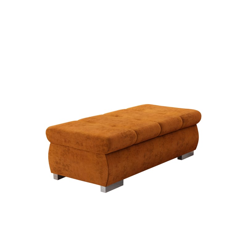 Cerys Fotskammel 120 cm, Oransje