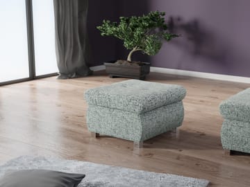 Cerys Fotskammel 60 cm - Grå - Møbler - Stoler & lenestoler - Krakk - Fotskammel