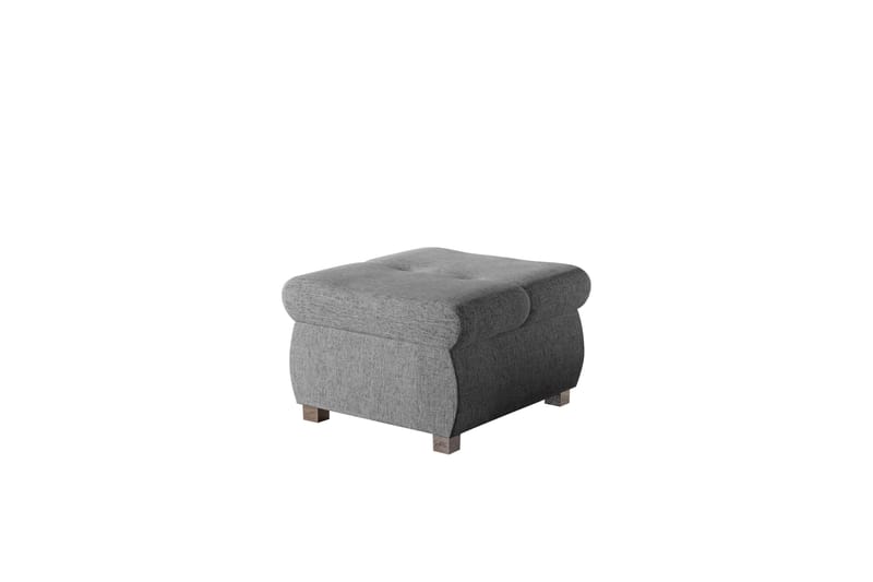 Cerys Fotskammel 60 cm - Grå - Møbler - Stoler & lenestoler - Krakk - Fotskammel
