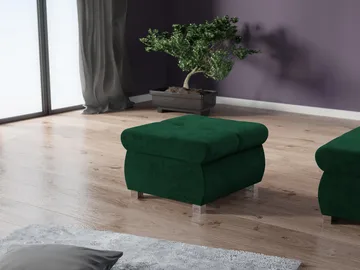 Cerys Fotskammel 60 cm - Grønn - Møbler - Stoler & lenestoler - Krakk - Fotskammel
