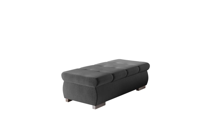 Cerys Fotskammel 60 cm, Mørk grå