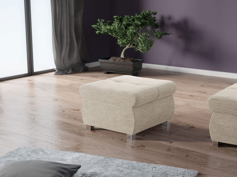 Cerys Fotskammel 60 cm - Møbler - Stoler & lenestoler - Krakk - Puff