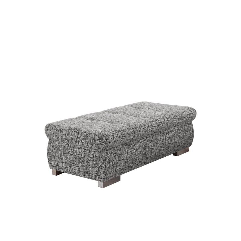 Cerys Fotskammel - grå - Møbler - Stoler & lenestoler - Krakk - Puff