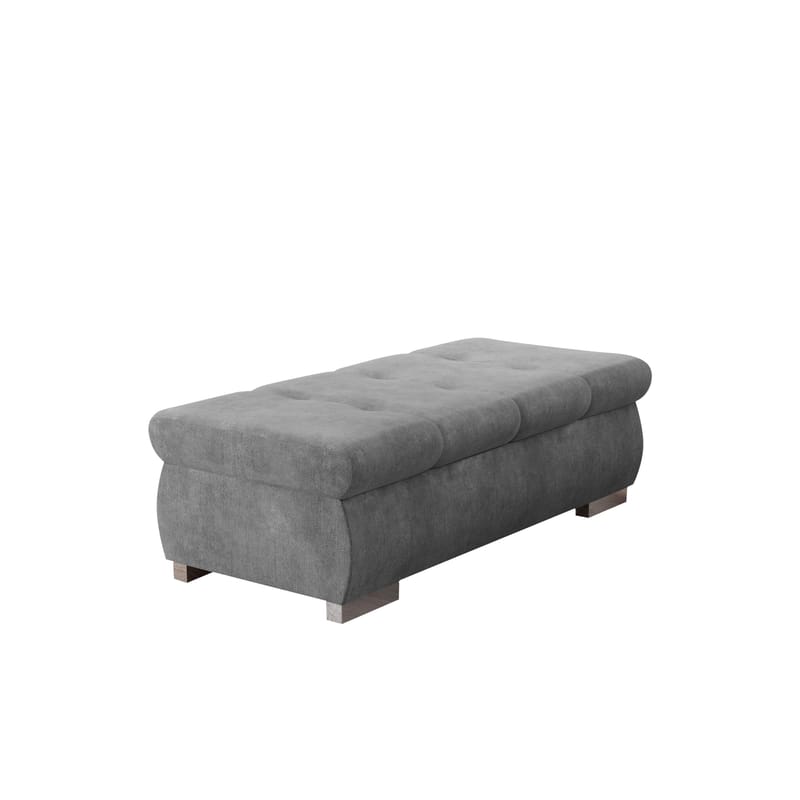 Cerys Fotskammel - grå - Møbler - Stoler & lenestoler - Krakk - Puff