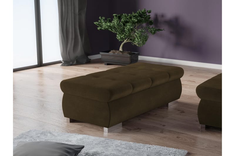 Cerys Puff - Brun - Møbler - Stoler & lenestoler - Krakk - Puff